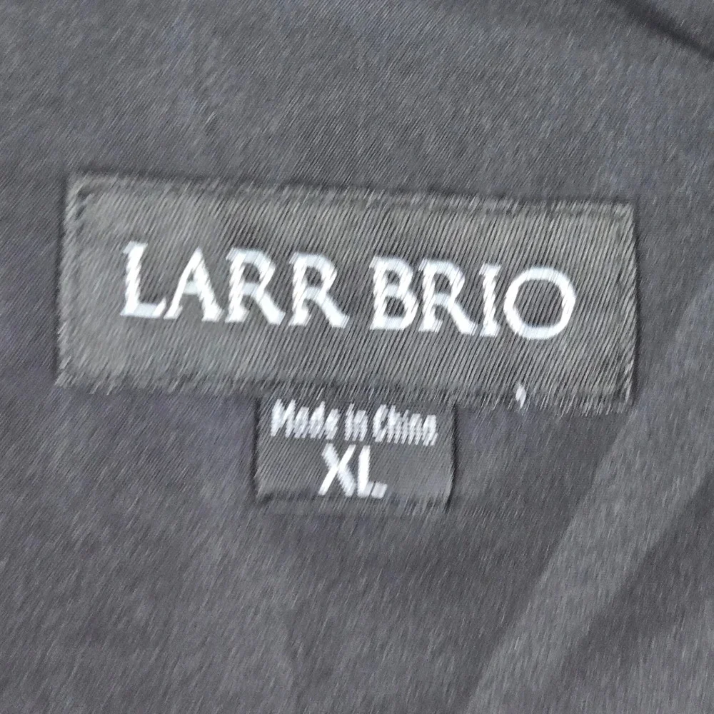 Larr Brio Mens XL Red Textured 4-Button Adjustable Back‎ Formal Suit Vest